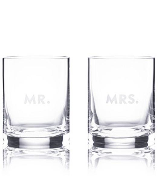 kate spade new york Set of 2 Darling Point Double Old-Fashioned Glasses