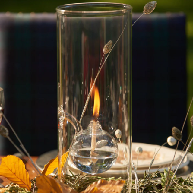 Wolfard Glassblowing Classic Oil Lamp