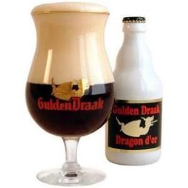 Gulden Draak Belgian Beer Chalice Glass