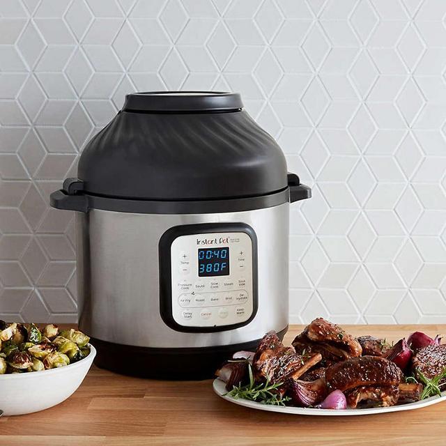 Instant Pot 8 qt 11-in-1 Air Fryer Duo Crisp + Electric Pressure Cooker