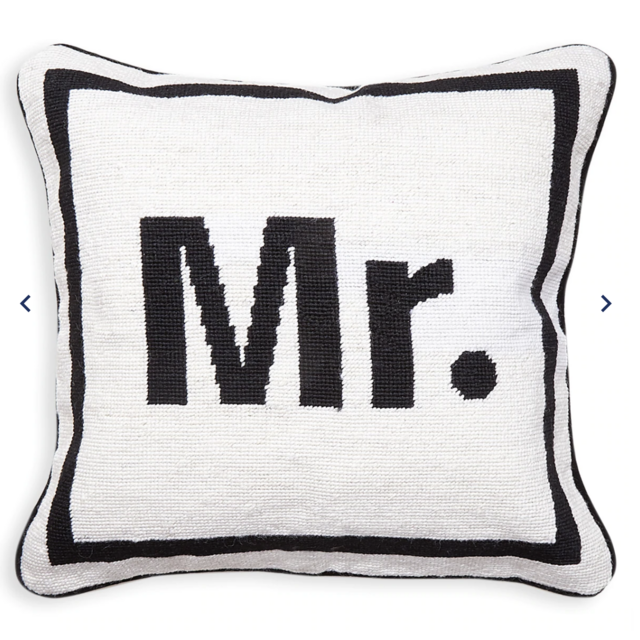 "Mr." Pillow by Jonathan Adler