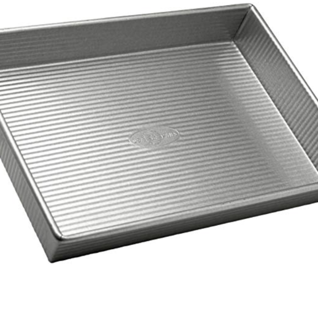 USA Pan Bakeware Rectangular Cake Pan, 9 x 13 inch, Nonstick & Quick Release Coating, Made in the USA from Aluminized Steel