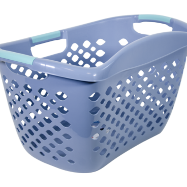 Home Logic HIP GRIP Laundry Basket, Large 1.8 Bu Hip Hugging Basket, Multiple Colors - Walmart.com