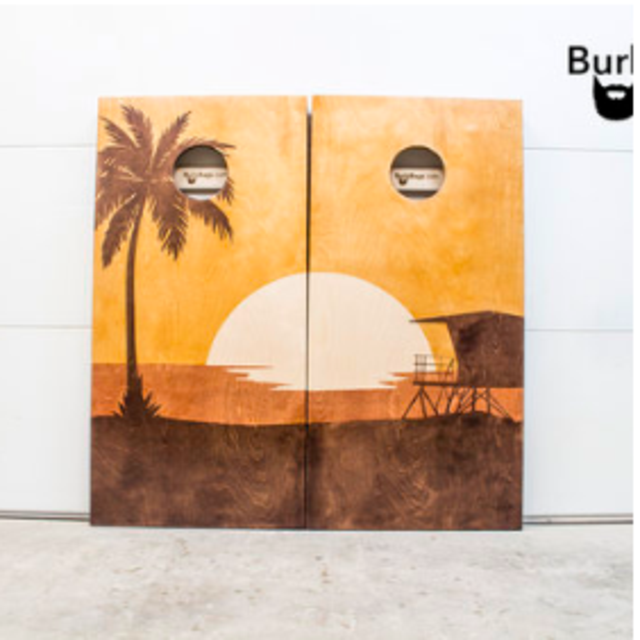 Burly Bags Premium Handcrafted Cornhole Boards
