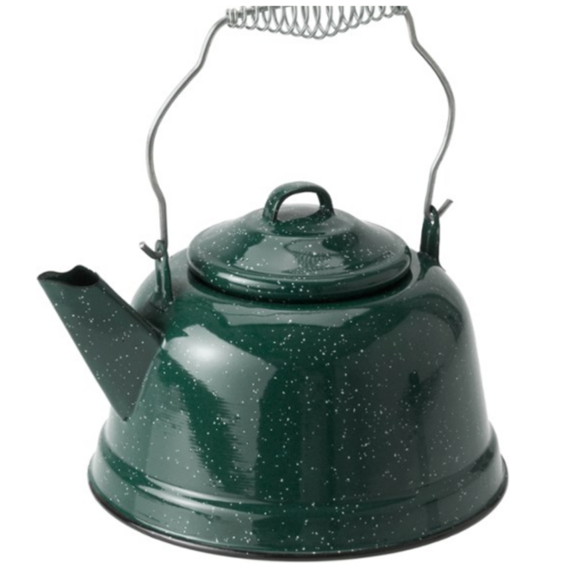 GSI Outdoors   Enamelware Tea Kettle - 10 Cups