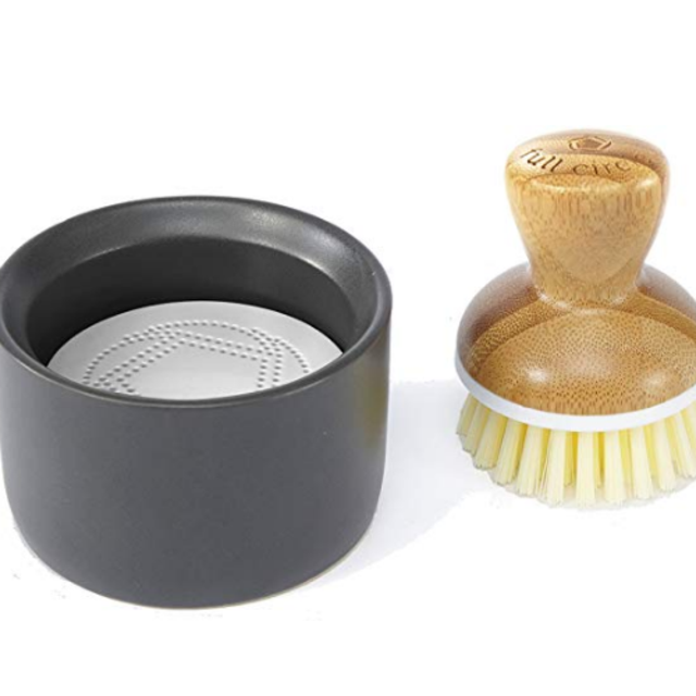 Dishwashing Brush and Soap Dispenser