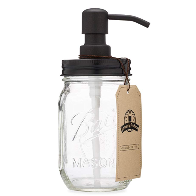 Mason Jar Soap Dispenser