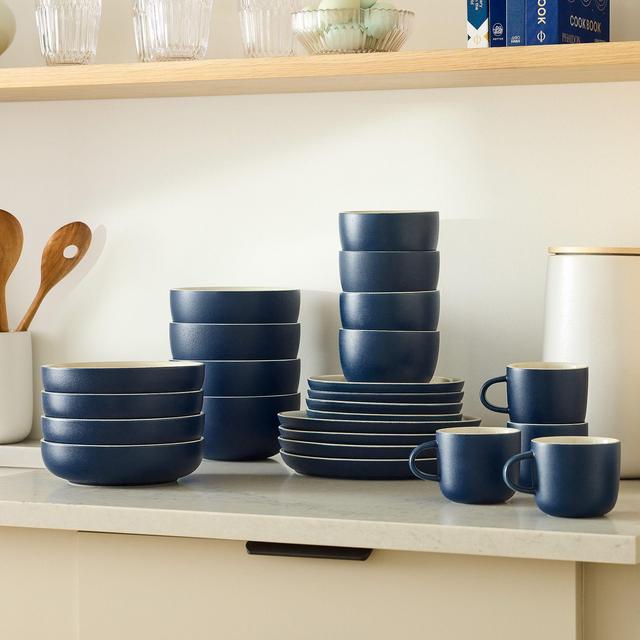 Kaloh Stoneware Set of 4 Ramen Bowl and Mugs