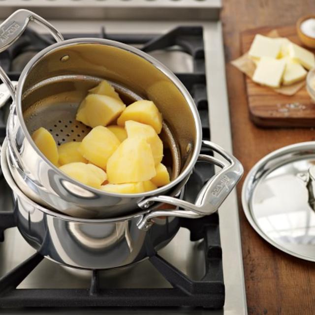 All-Clad d5 Stainless-Steel 3-Qt Steamer Set