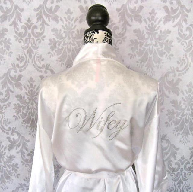 Bride Robe. Honeymoon Robe. Bridesmaid Robes. Maid of Honor Robe. Bachelorette Party Robes. Wedding Robes. Wedding Gift