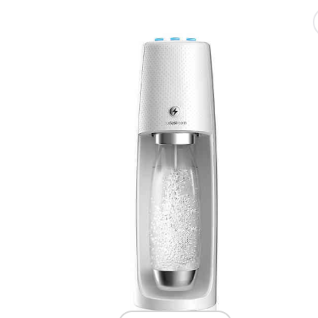 SodaStream® Fizzi One-Touch Sparkling Water Maker in Black
