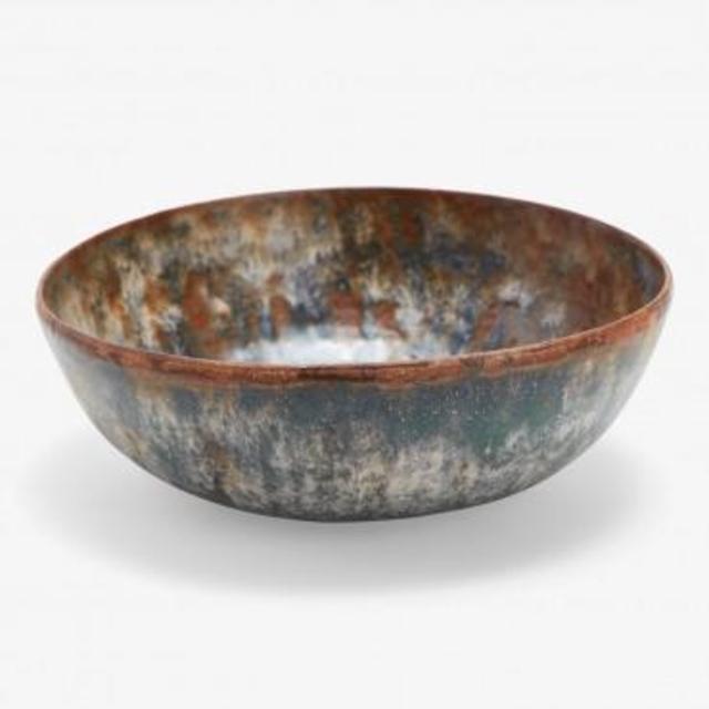 terra coll clayworks bowl frosted green