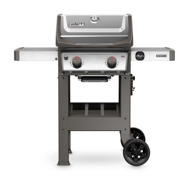 Spirit II S-210 2-Burner Propane Gas Grill Stainless Steel