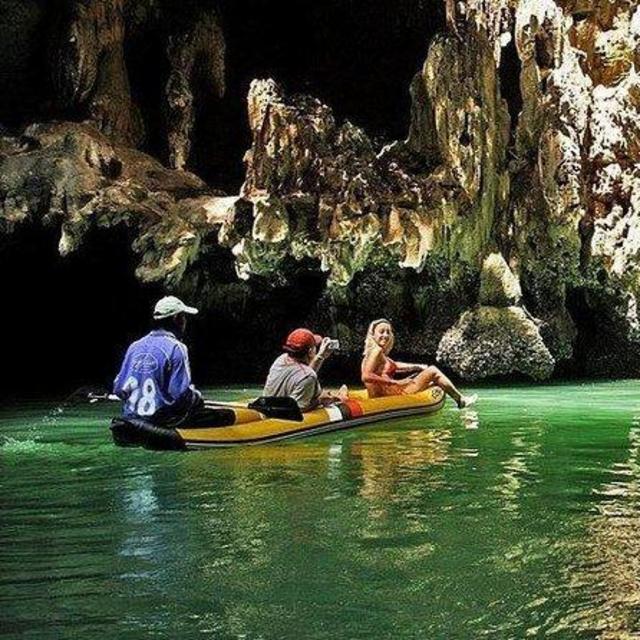 Kayaking on Our Honeymoon