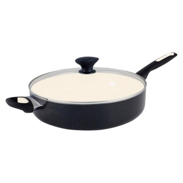 Rio Black Aluminum 5QT Jumbo Sautepan product details page