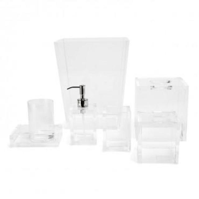 Mike + Ally Bath Accessories - Clear Ice