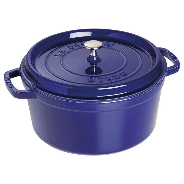 7-QT Round Cocotte - Dark Blue