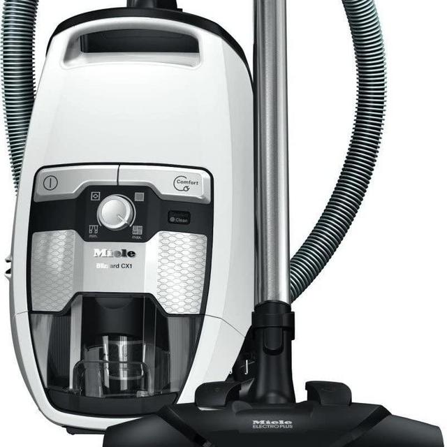 Miele Blizzard Bagless Canister Vacuum - White