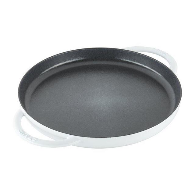 Staub Cast Iron Pure Griddle (White)