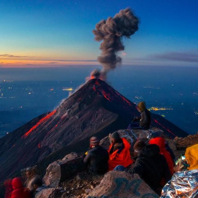 Post Wedding Acatenago Volcano Hike