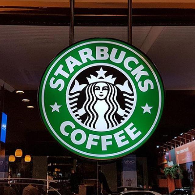 Starbucks caffeine and protein at the Austin Airport for Two
