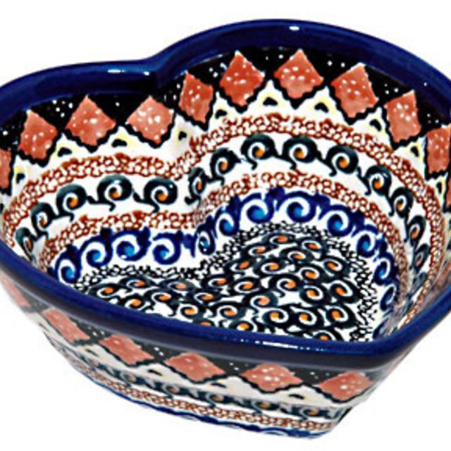 Blue Horizon Small Heart Bowl