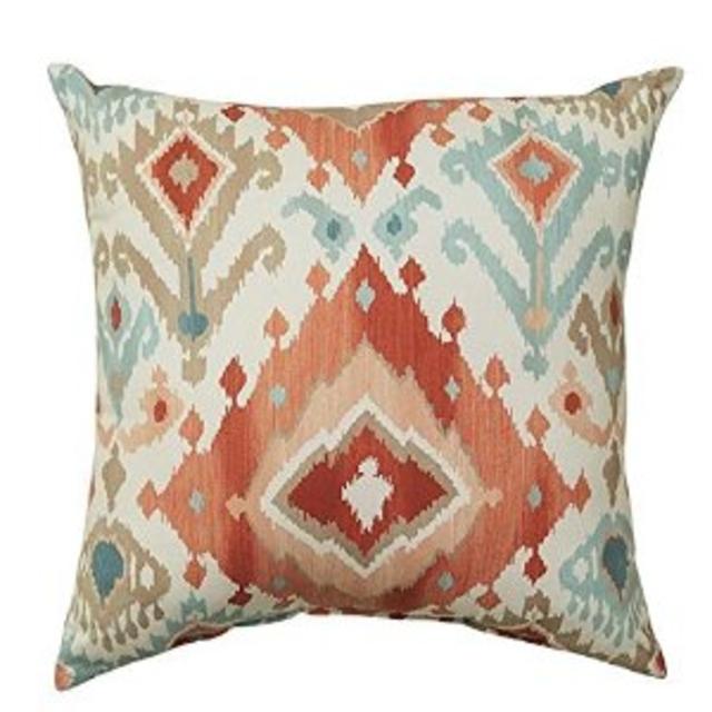 20" Square Outdoor Throw Pillow, STANDARD, ALESSANDRO SPICEBERRY POLYESTER