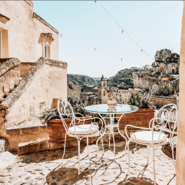 Dinner at Reggiacorte in Matera