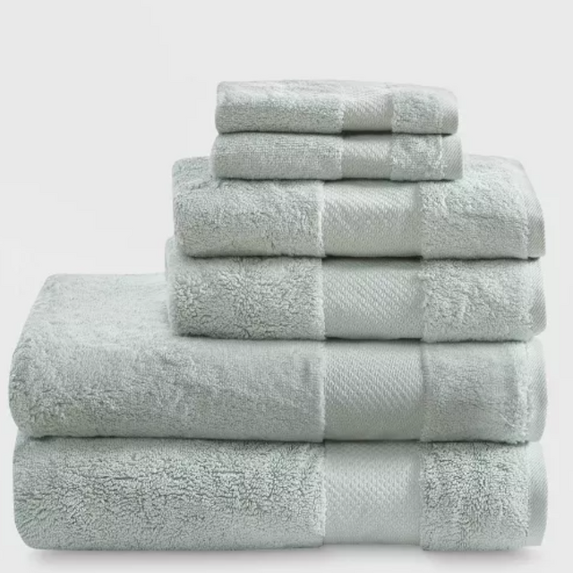 6pc Turkish Bath Towel Set
