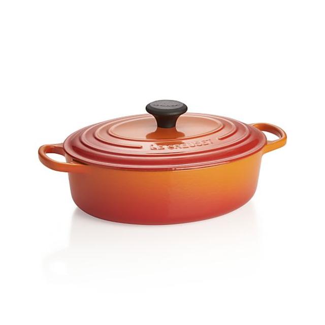 Le Creuset ®Signature 3.5-qt. Flame Oval French Oven