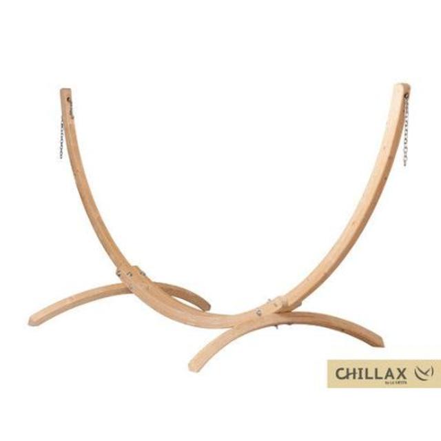 Coolaroo Scandinavian Spruce Timber Single Hammock Stand