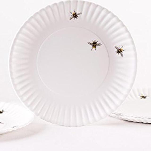 Bees Melamine Plates