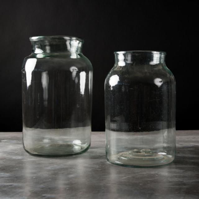 Clear Glass Jar - Small