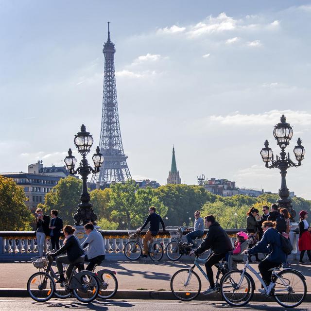 Bike Ride in Paris
