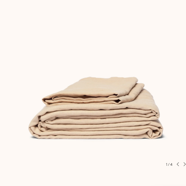 Morrow Soft Goods Duvet Set - King, Fawn