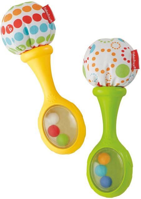 Fisher-Price Rattle and Rock Maracas Musical Toy