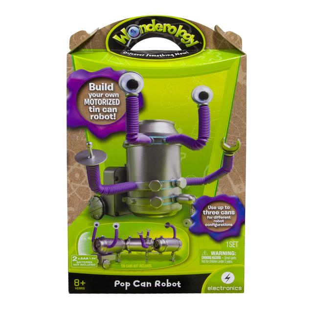 Wonderology – Science Kit – Pop Can Robot