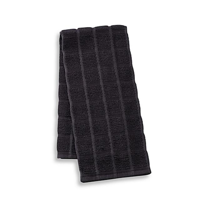 Kitchensmart® Solid Kitchen Towel in Caviar