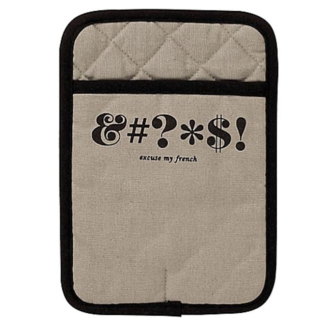 kate spade new york Expletive Pot Holder