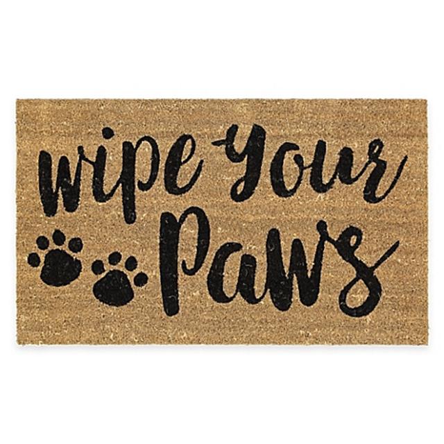 Mohawk Home Wipe Your Paws Coir Door Mat