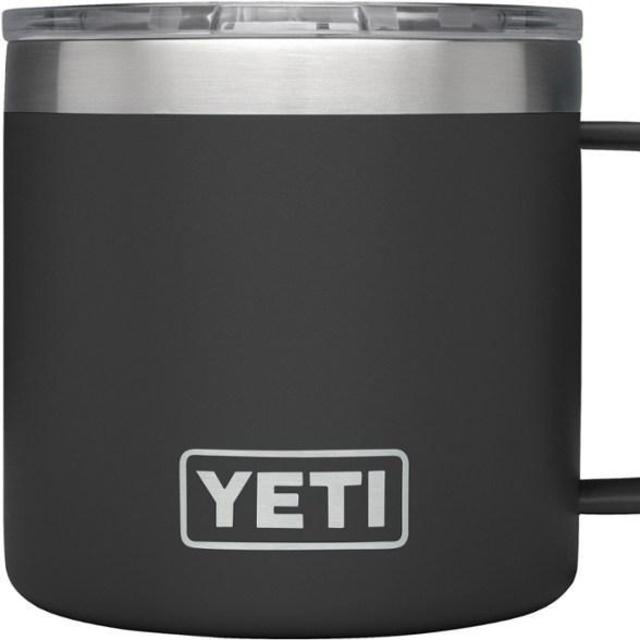 Black YETI Rambler Mug - 14 fl. oz.
