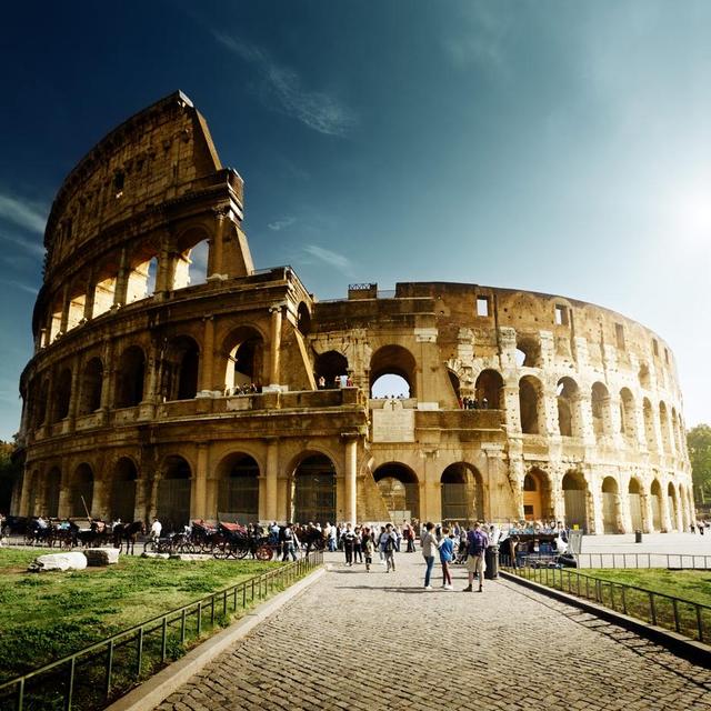 Entrance into the Coliseum