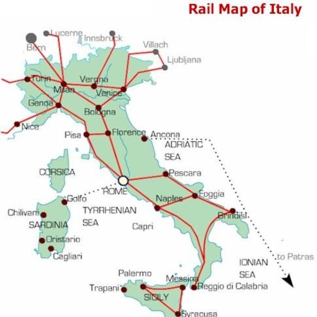 Rome to Naples Ticket to Ride