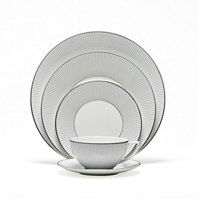 Jasper Conran at Wedgwood Blue Pinstripe Dinnerware