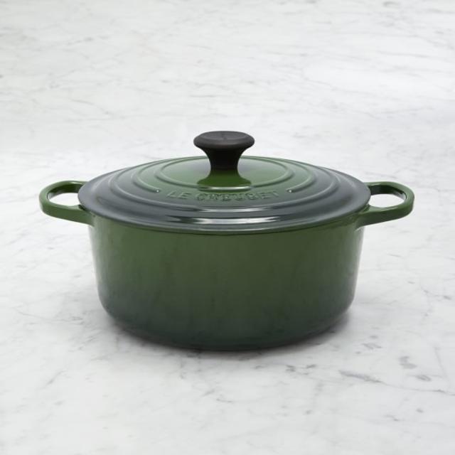 Le Creuset Signature Cast-Iron Round Dutch Oven - Sonoma Green
