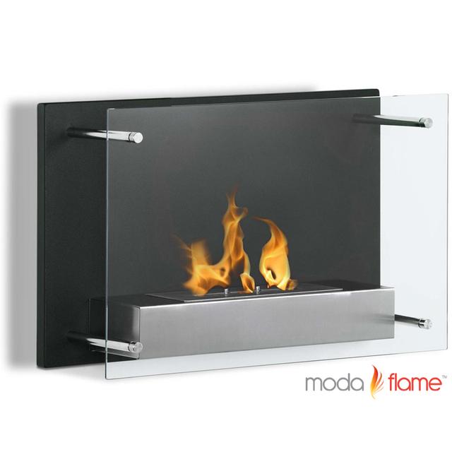 Moda Flame Epila Wall Mounted Ethanol Fireplace