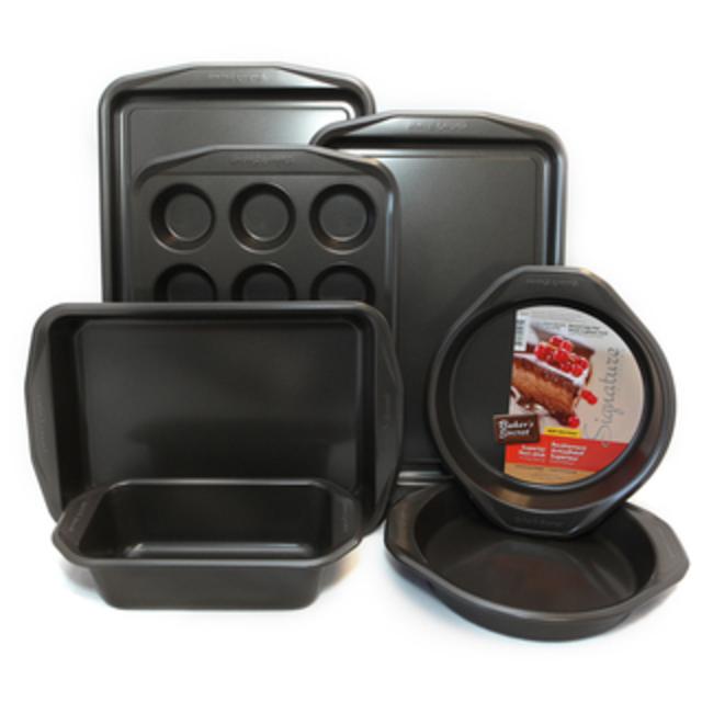 Cook N Home 6-piece Heavy Gauge Nonstick Bakeware Set