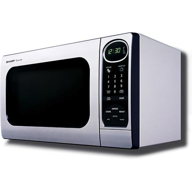Sharp 1.0 Cu. Ft. 1100-Watt Microwave, Stainless Steel