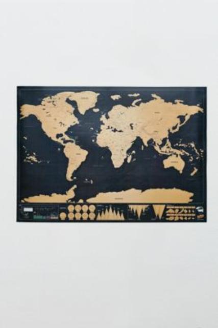 Deluxe Scratch Map