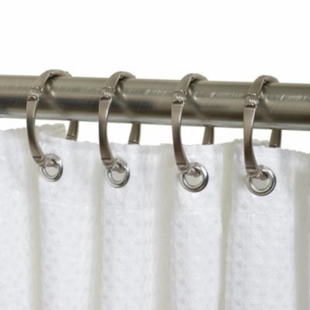 TITAN NeverRust™ Madison Brushed Nickel Shower Rings